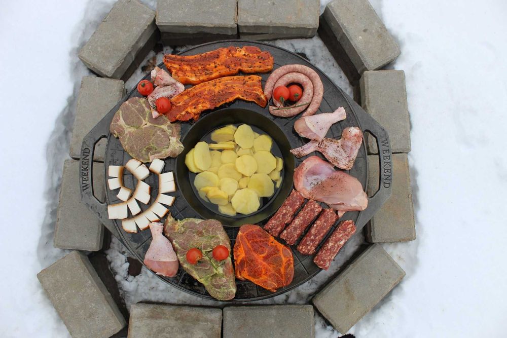 Grill disc fonta MIXT Barbeque Ø 50 cm