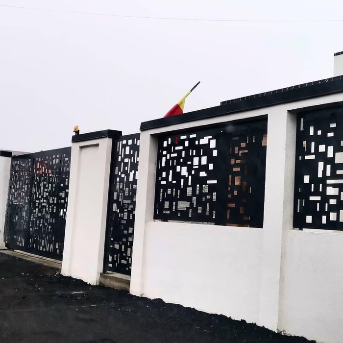 Porti Fier  Vopsire Electrostatică Gard Balustradă Personalizate