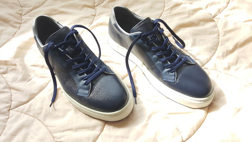 ЕСТЕСТВЕНА кожа /дължина на стелката вътре- 28см./ ЧИСТО Нови