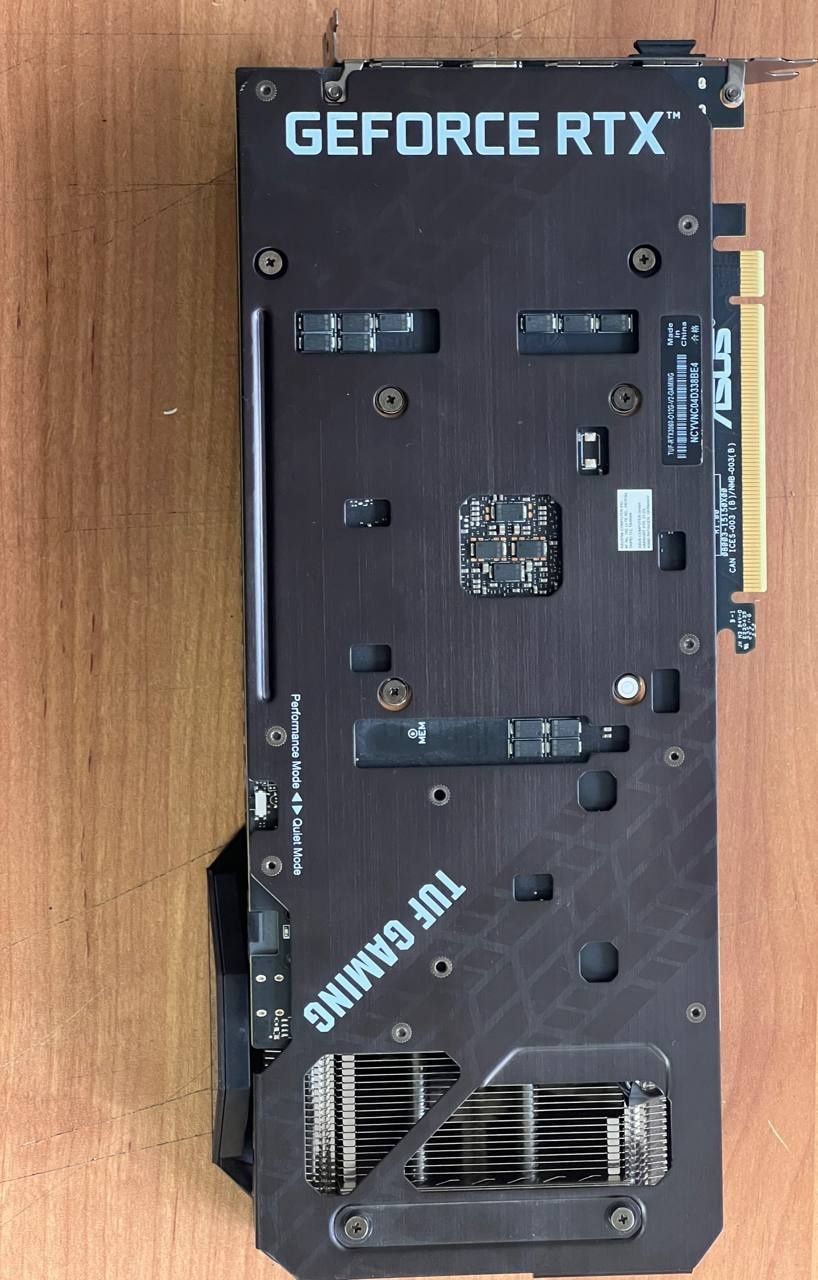 Продам видеокарту ASUS TUF Gaming RTX 3060 12GB GDDR6