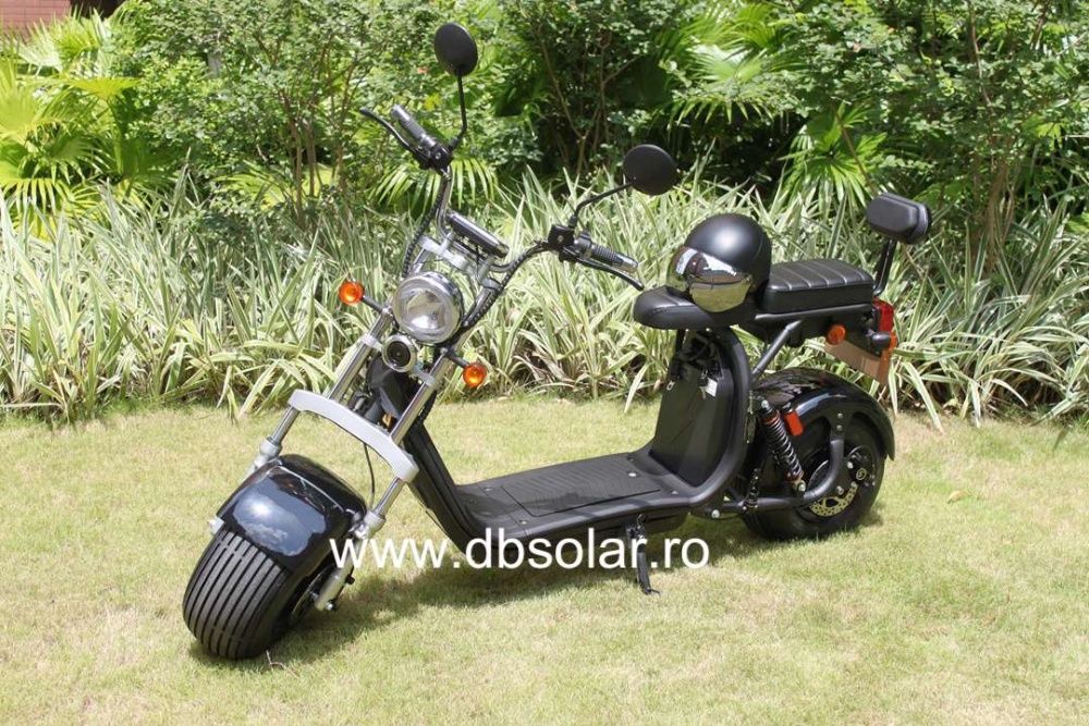 Scuter Electric 12Ah INMATRICULABIL Trotineta Electrica Chopper EEC