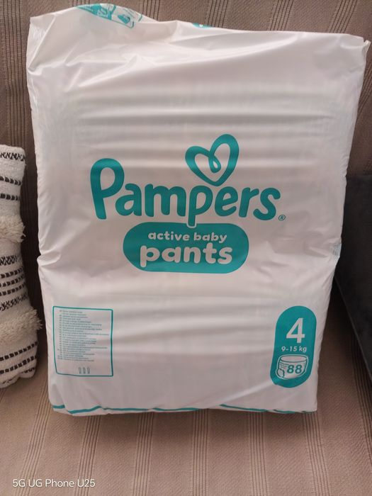 Pampers active baby pants 4