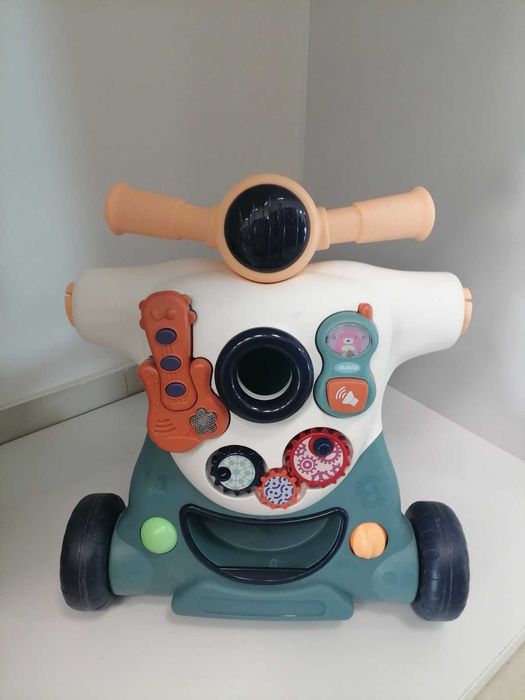 Играчка за прохождане: Проходилка - скутер 4в1 ROBO