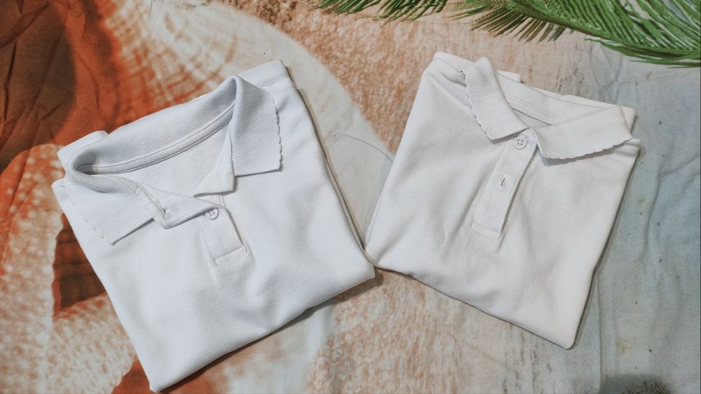 Set 2 buc tricou polo, F&F, măr 6-7