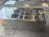 Vitrină Frigorifică Inox Top K- Salad Bar Profesional HoReCa