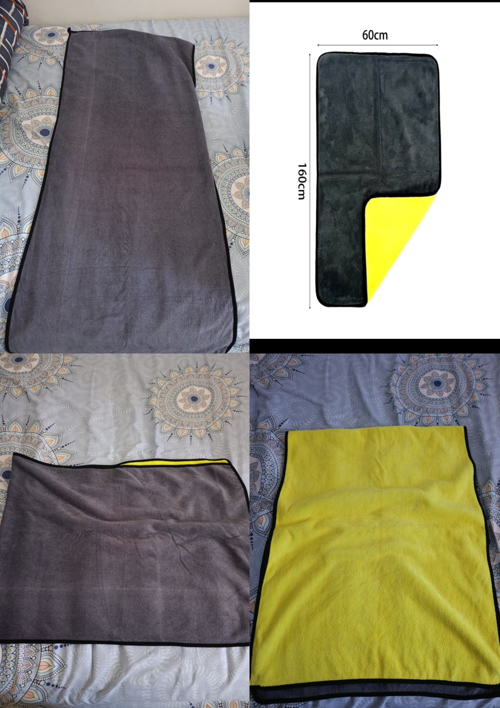 Prosop microfibră auto uscare rapidă.

Caracteristici:

Culoare: Galbe