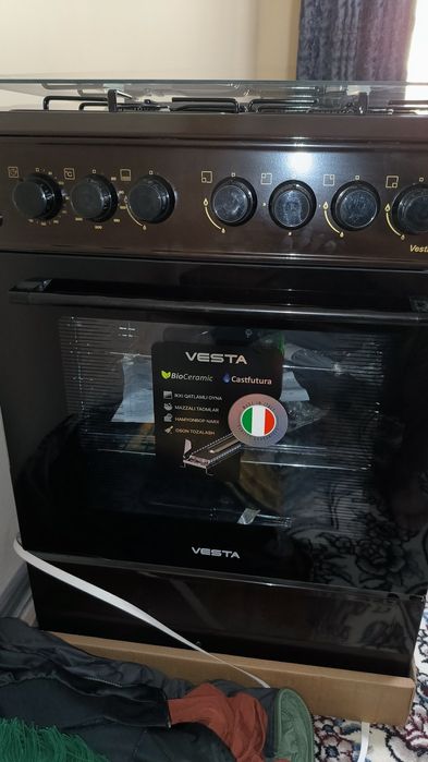 YANGI ishlatilmagan GAZ PLITA, sovgʻaga kelgan