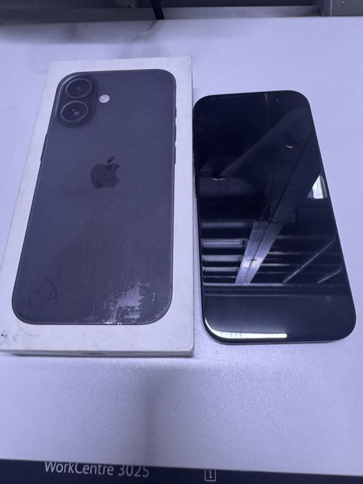 Iphone 16. Емкость 100%, память 128 Гб