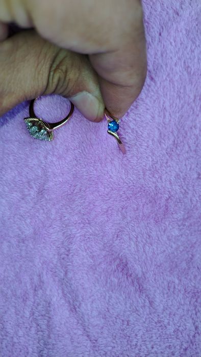 Брлянт калицо и синий алмаз калицо