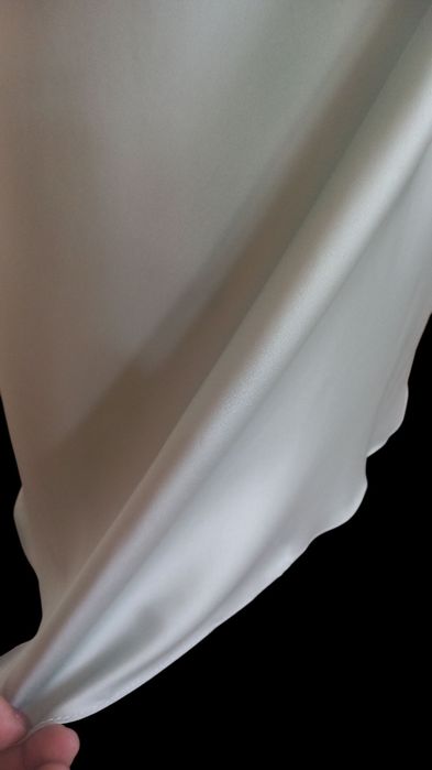 Fusta lunga satin