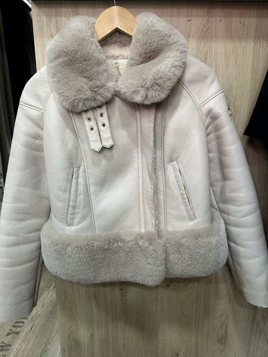 Дамско палто от естествен косъм CELINE