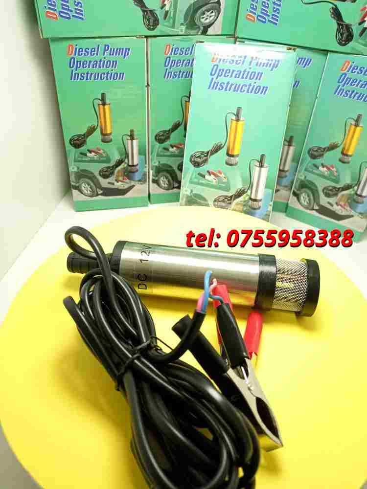 Pompa Electrica Transfer Combustibil Submersibila 12v