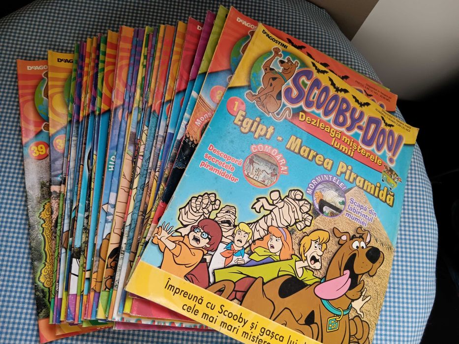 Benzi desenate Scooby doo, Dezleagă mistere lumii, numere 1-40