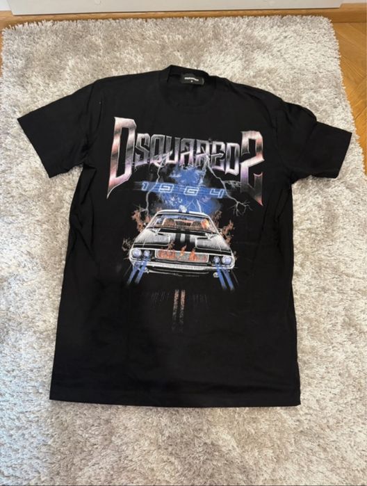 Tricou dsquared2 original (nu gucci yzy amiri lv burlon)