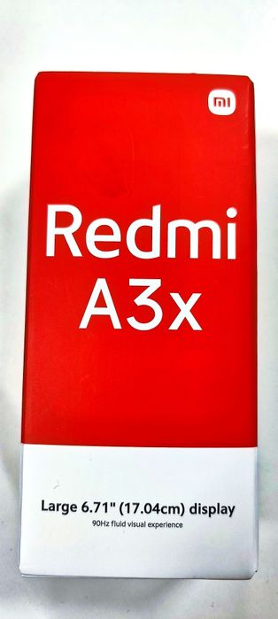 Redmi A3x 3/64 ГБ черный - Стиль и функциональность по доступной цене!