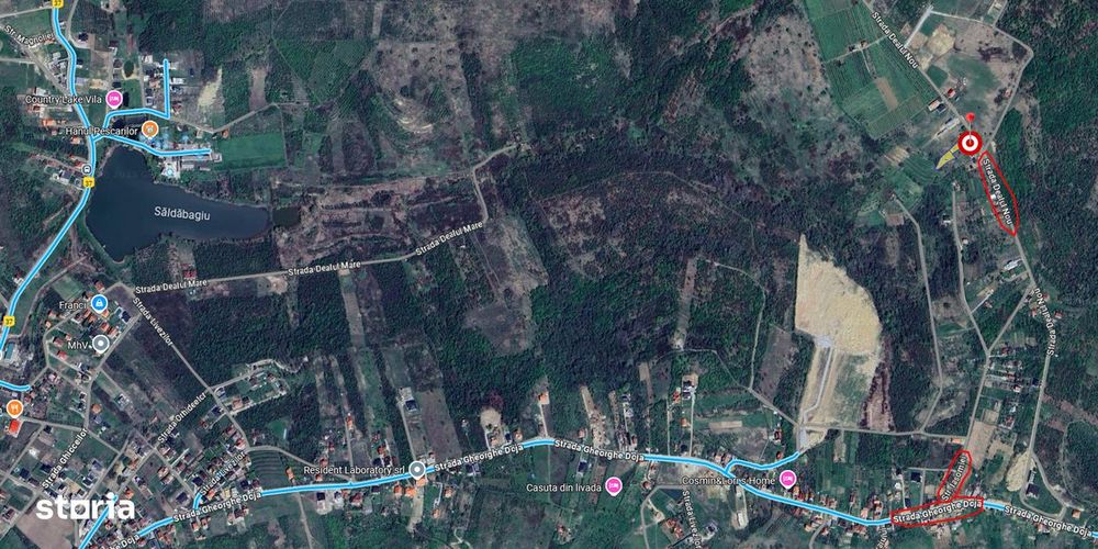 Teren pe Str.Dealul Nou in Oradea