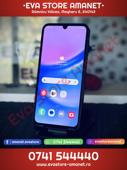 SAMSUNG Galaxy A15 Blue Black 128GB 4GB RAM Dual SIM