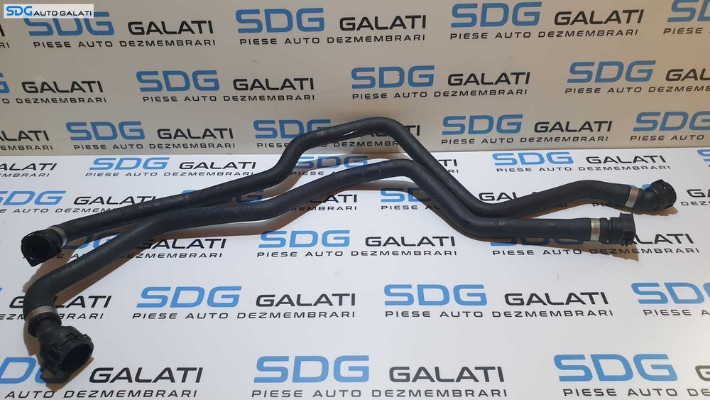 Set Furtun Furtune Conducta Conducte Tubulatura Apa BMW Seria 5 F07 F10 F11 518 521 2.0 D 2010 - 2017 Cod 7809819 7809820