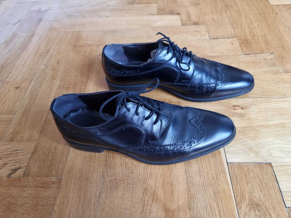 Pantofi eleganti evenimente barbați din piele naturala 41