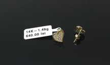Cercei aur 14k 1.49gr