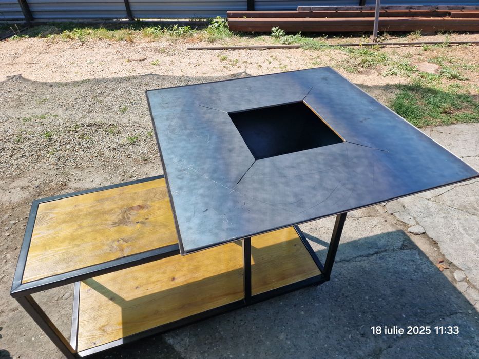 Grill plita din tabla de 10mm si 8mm