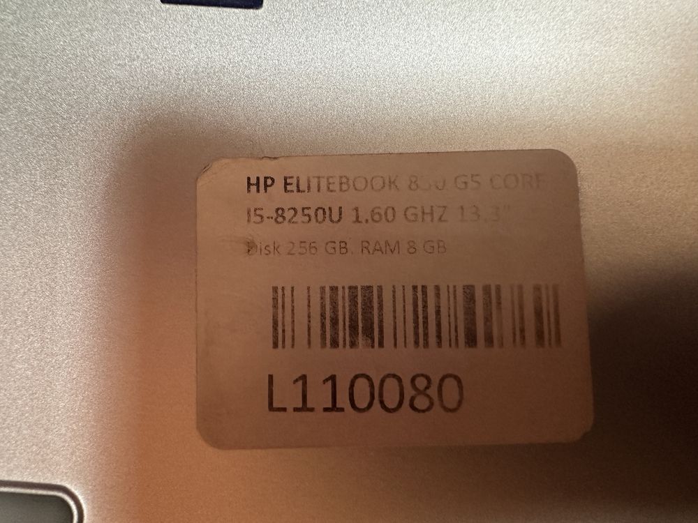 Лаптоп HP Elitebook 830 G5