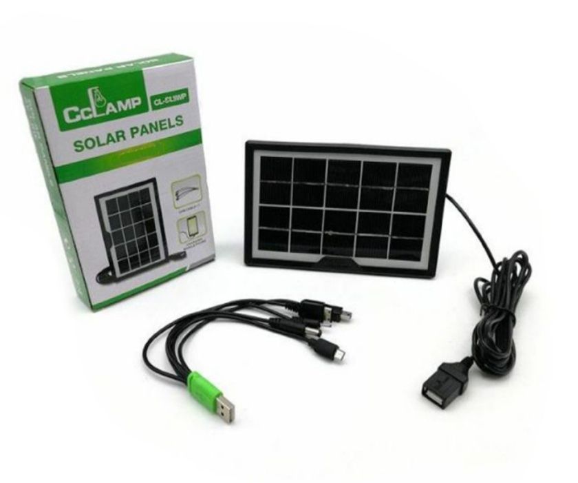 Incarcator cu panou solar CCLAMP CL-518WP 5V/1.8W mufa USB IP65