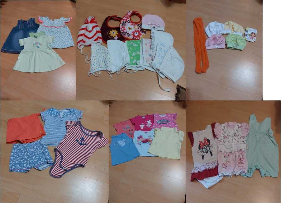 Lot haine fetita 68/74