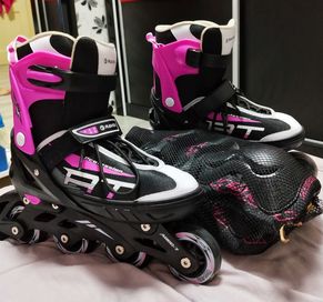 Ролери Inline Raven Profession, Black/Pink, L(38-42)