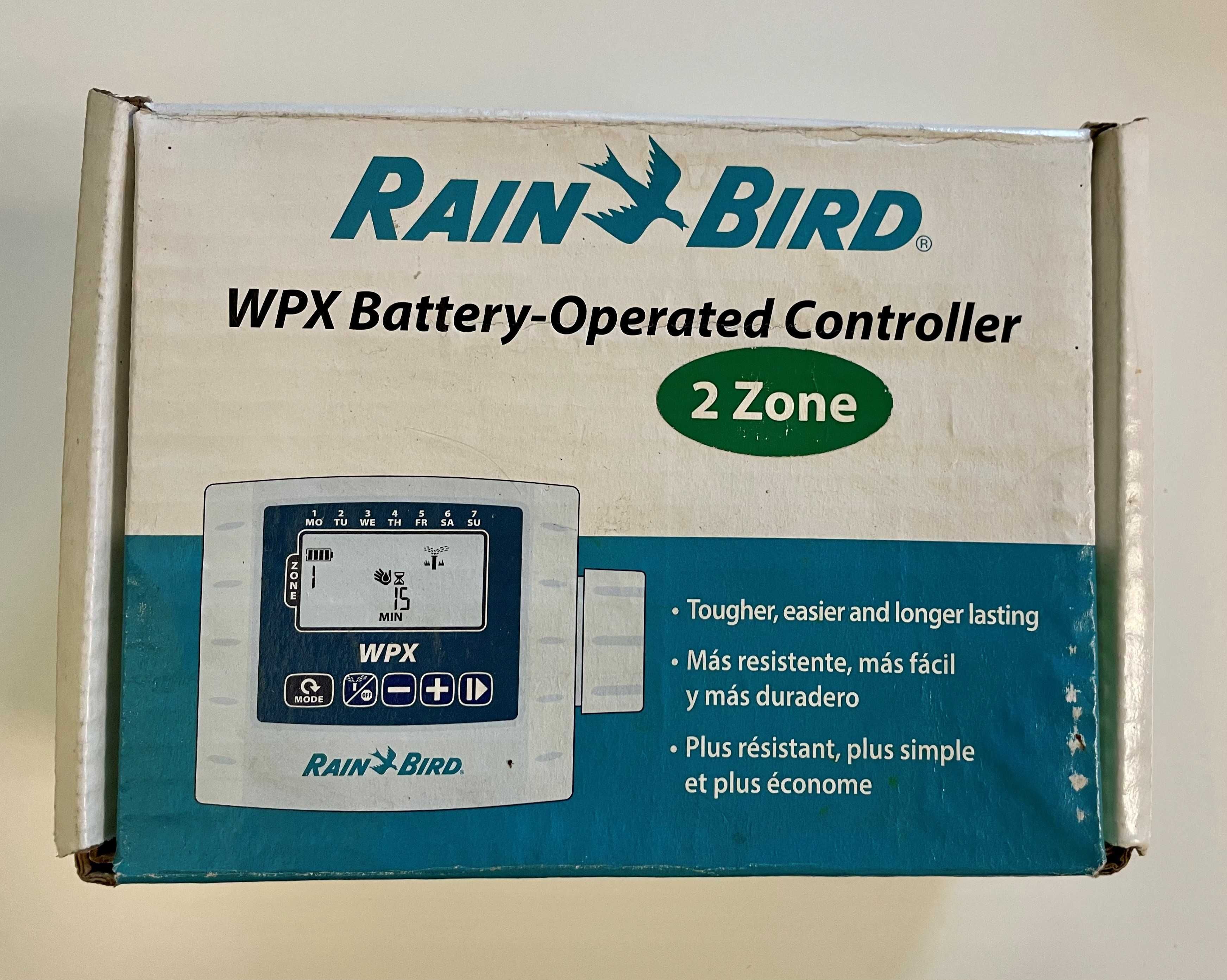 Програматор за поливна система RAIN BIRD WPX 2 станции (клапана) 9V