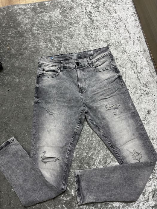 Сиви мъжки дънки