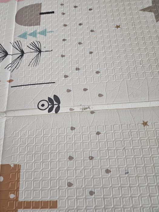 Двулицево детско килимче