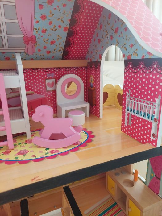 Къща за кукли Ширина/Височина 60/90см