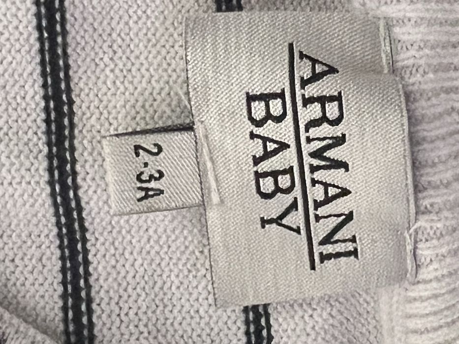 Зимни пуловери - Mango и Armani baby - размер 2-3 години