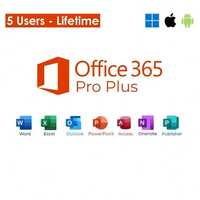 Microsoft Office 365 (Pentru 5 PC/MAC/Android/iOS)