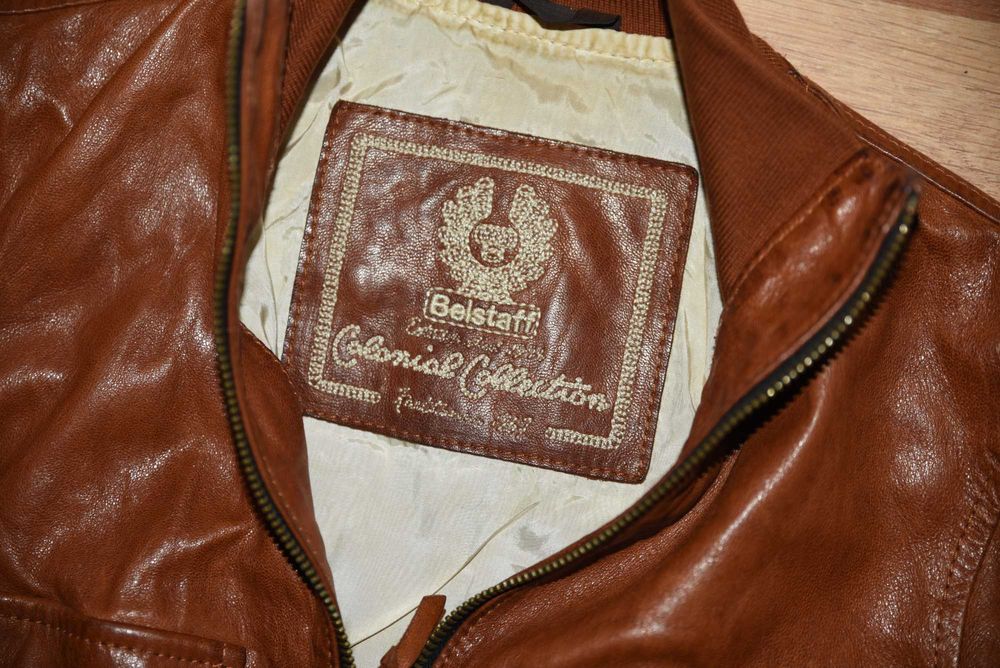 Belstaff Gold Label Colonial Colection оригинално дамско кожено яке