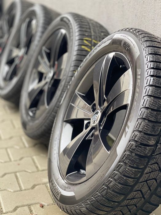 Roti complete anvelope  iarna 17 Originale Skoda, VW, Audi
