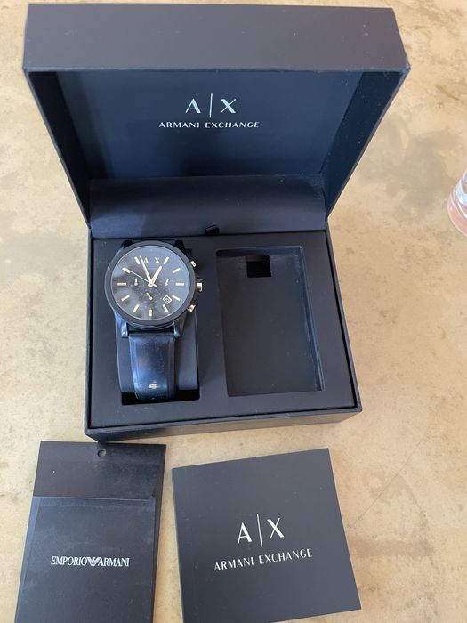 Часовник Armani Exchange Outerbanks AX7105 Черен