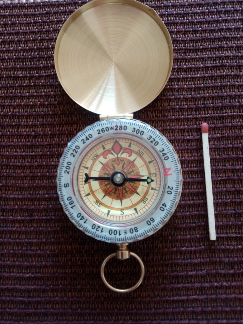 busola carcasa metal
