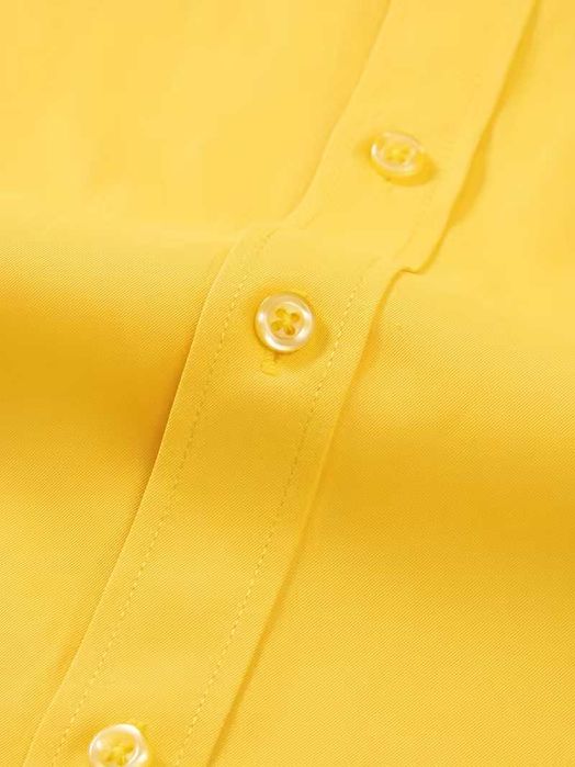 Жълта мъжка риза. Размер: М.