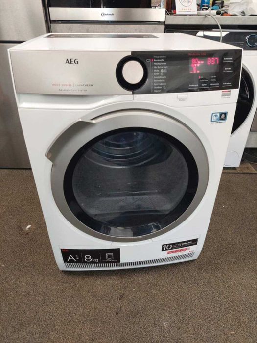 А+++ Сушилня с термопомпа AEG-АЕГ 8 кг 8000 Series AbsoluteCareSystem®