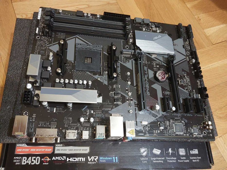 AMD Ryzen Ryzen 7 3700X + Asus Prime B450 Plus