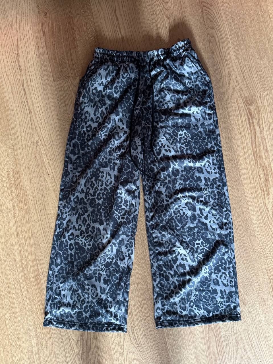 Oversized Панталон с леопардов принт