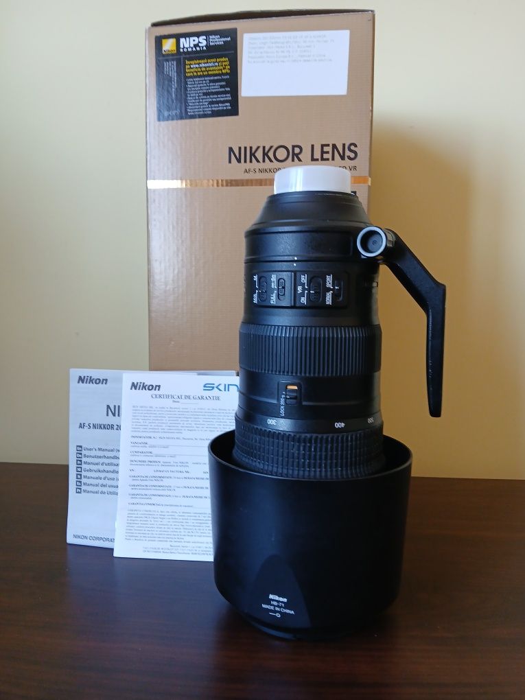 Obiectiv Nikon 200-500mm AF-S VR