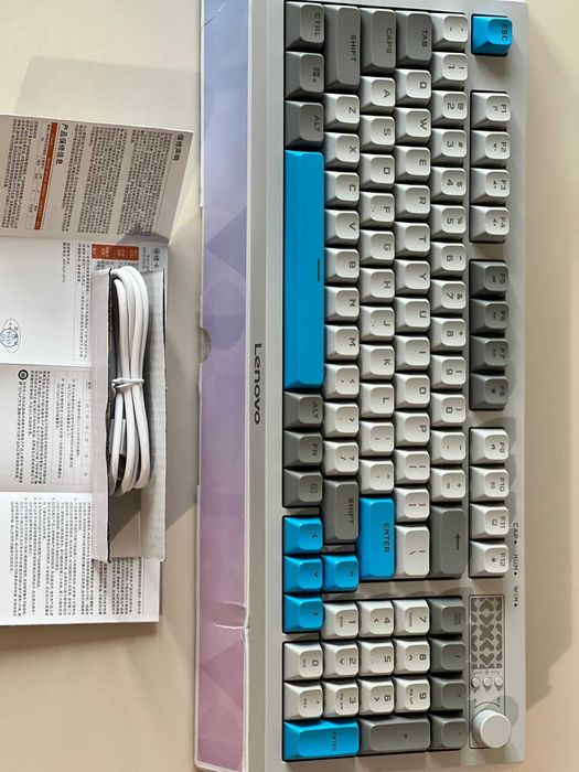 Tastatura Lenovo Gaming | Office Wired Silent Galaxy Gray