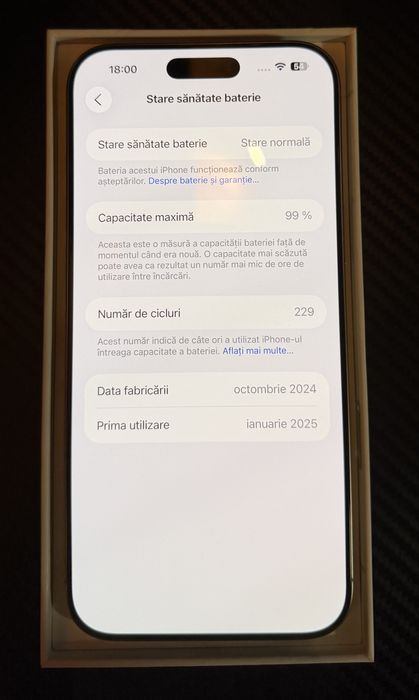 Vand Iphone 16 Pro Max cu Garantie