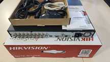 DVR Hikvision 16 canale cu 2HDD incluse, tehnologie PoC, Hikvision DS