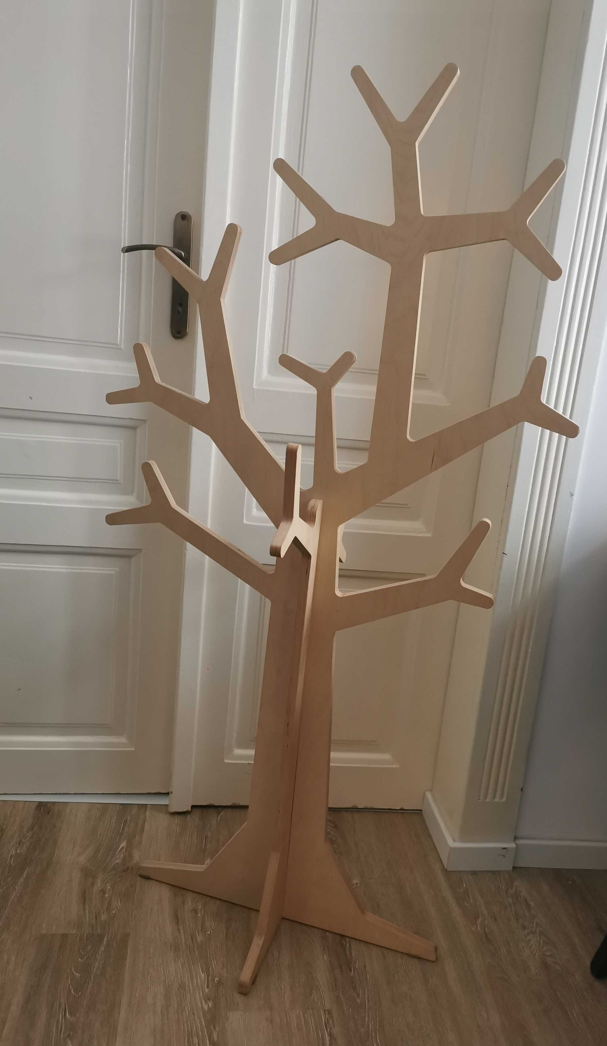 Cuier /deco /copac de lemn pentru copii