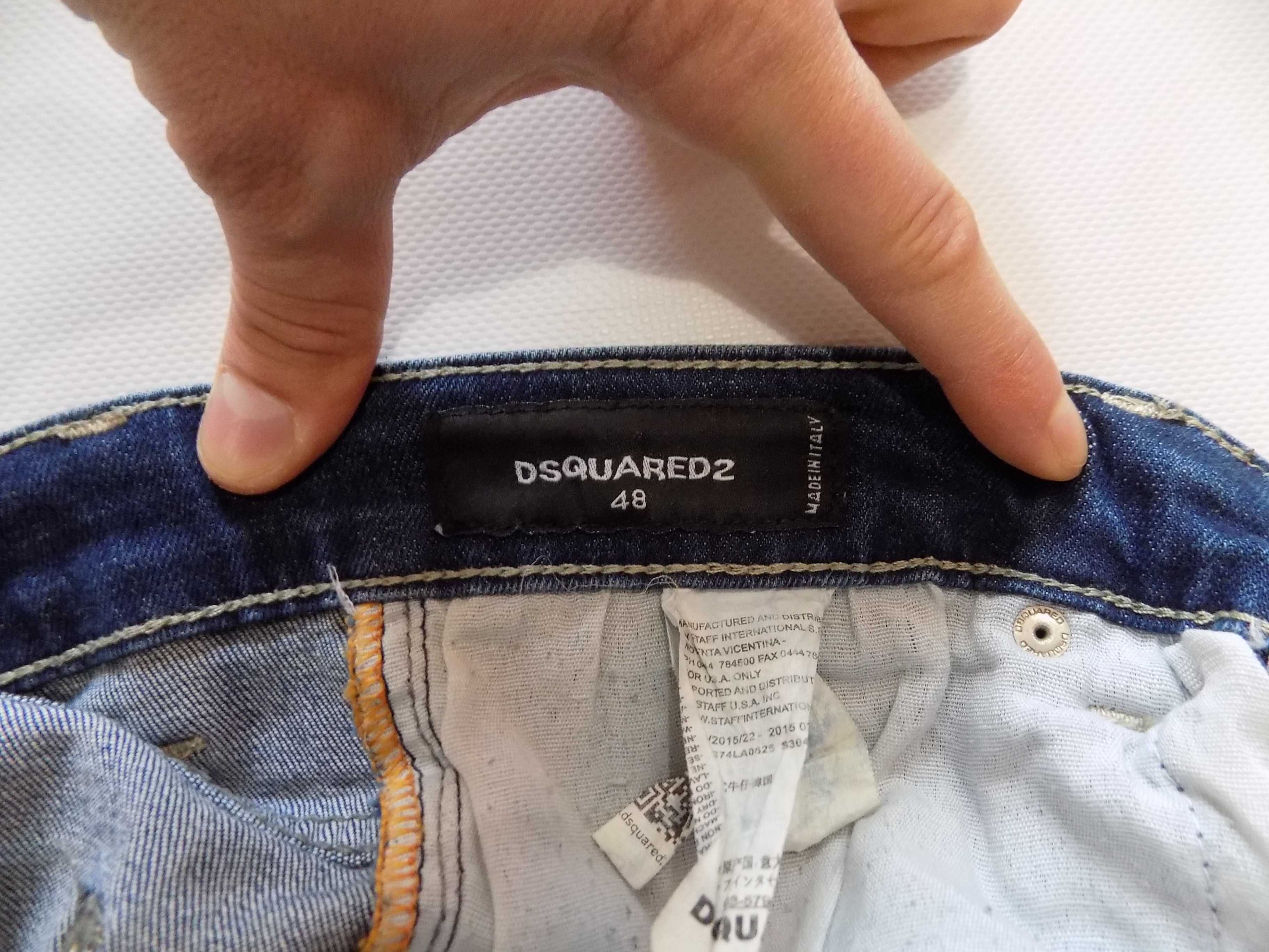 дънки amiri/dsquared2 панталон долнище джинси оригинал мъжки размер 48