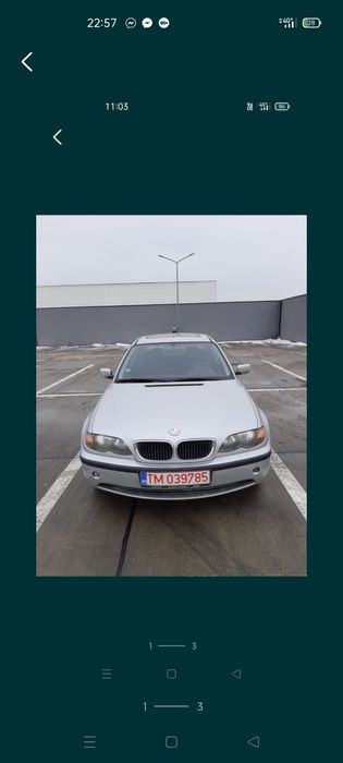 Vând orice piesa BMW e46 318i valvetronic de 143 de cai